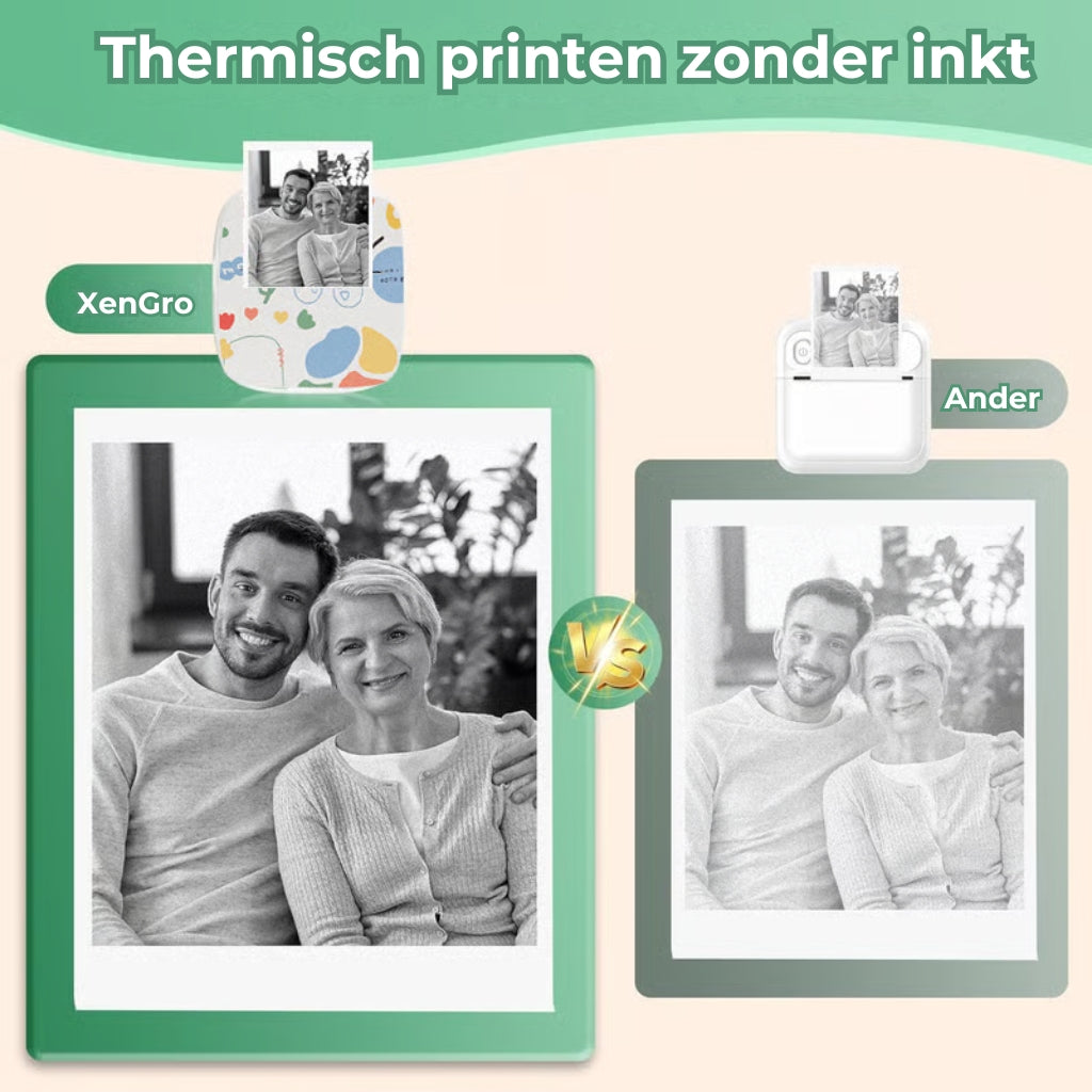 XenGro Mini draagbare stickerprinter