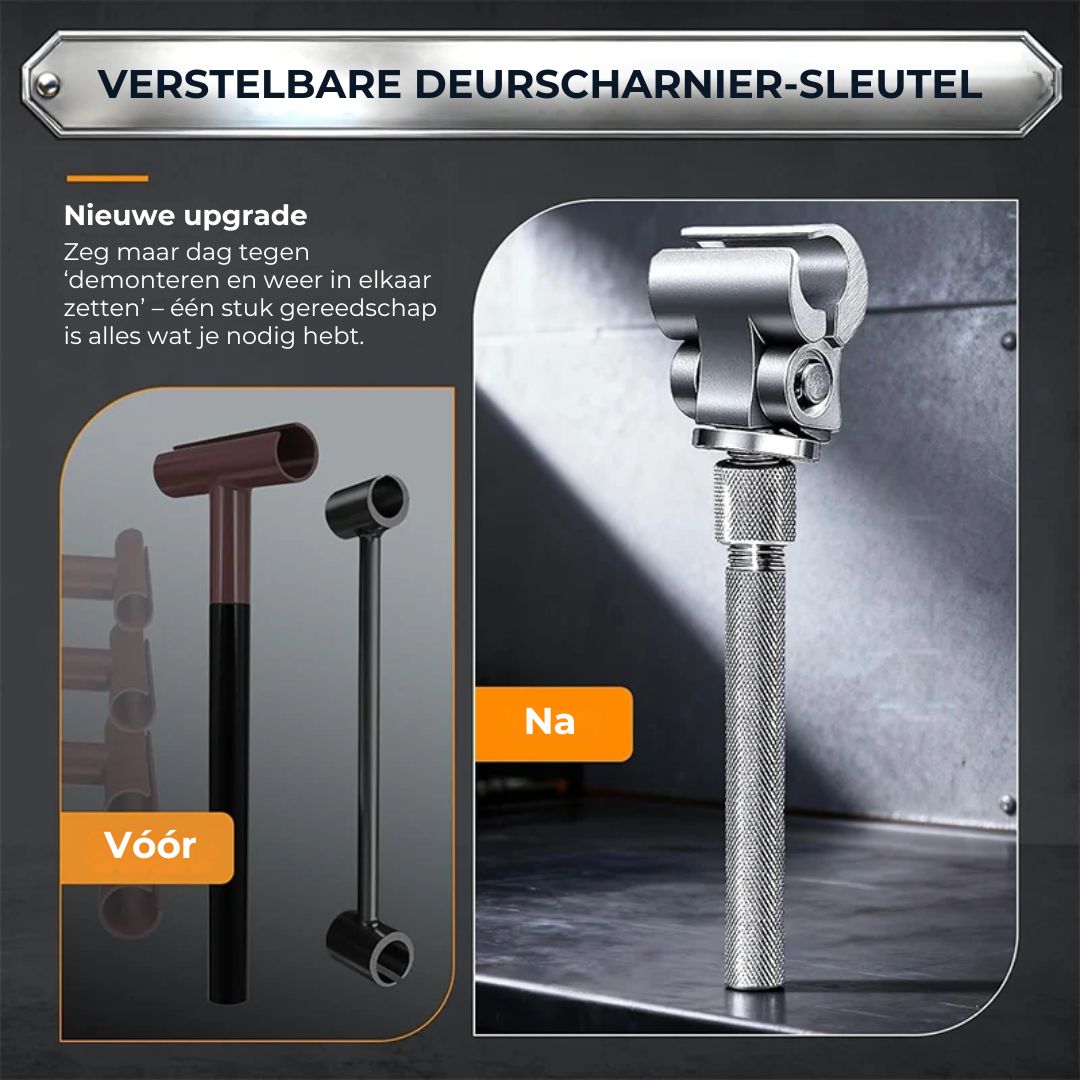 Verstelbare Deurscharnier Sleutel