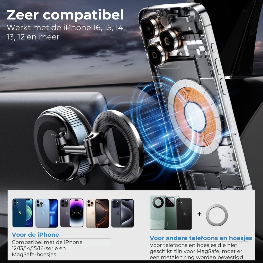 Magnetische Vacuüm Telefoonhouder Auto