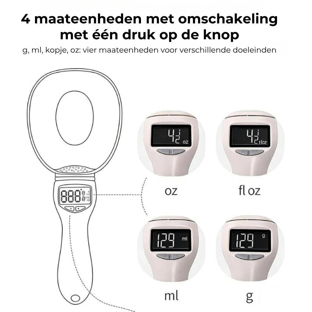 Digitale weeglepel met hoge nauwkeurigheid