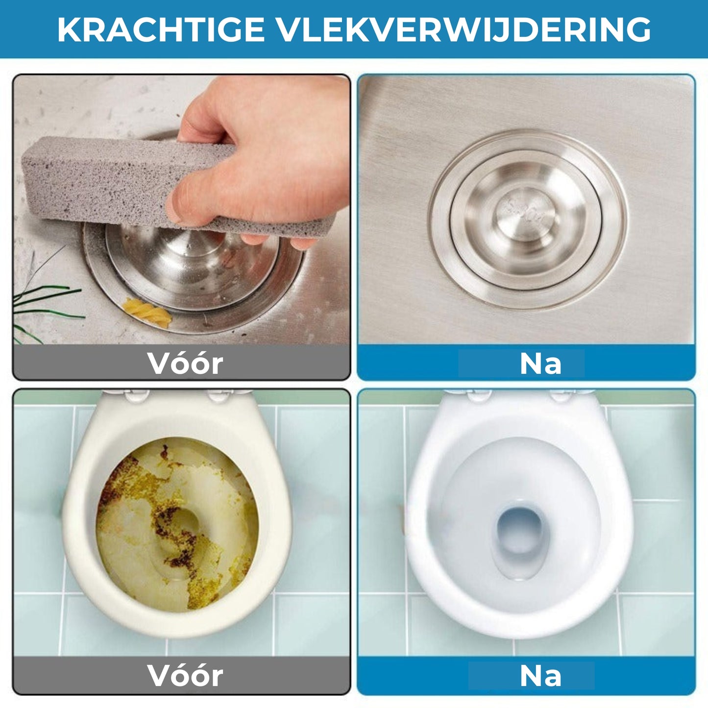 Eco Puimsteen Reinigingsstokjes (10st)