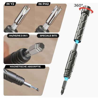 55-in-1 Magnetische Schroevendraaierset