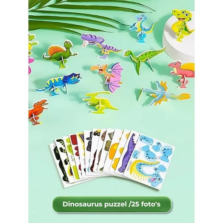 DIY 3D Creatieve Bouwpuzzels