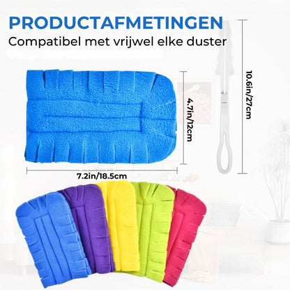 Herbruikbare stofdoek van fleece set