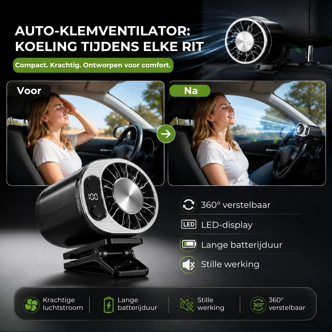 Snel Koelende Ventilator met Clip