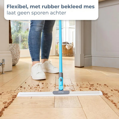 Minky Flexi Sweeper: reiniging van diverse oppervlakken, zoals vloeren, tapijten en ramen