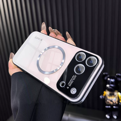 Kleurverloop Magnetisch Glazen iPhone Cover