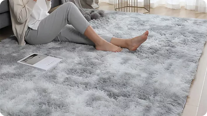 Ultra Soft Gradient Shag Rug