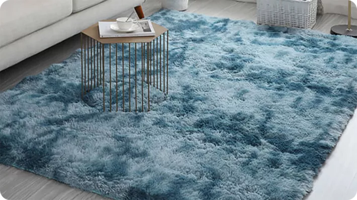 Ultra Soft Gradient Shag Rug