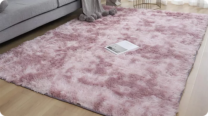 Ultra Soft Gradient Shag Rug