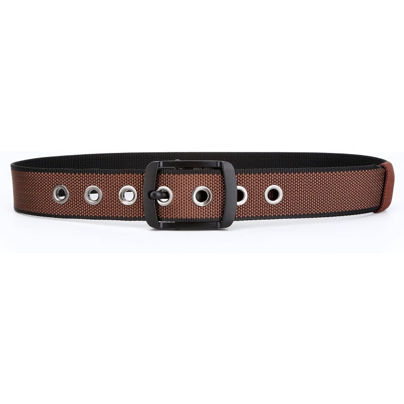 Omkeerbare tactische riem van nylon ✦ Tweekleurige riemband met snelontgrendeling
