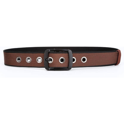 Omkeerbare tactische riem van nylon ✦ Tweekleurige riemband met snelontgrendeling