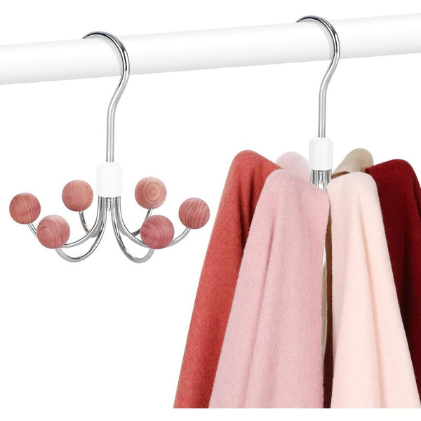 360° Draaibare Kleerhanger met 6 haken