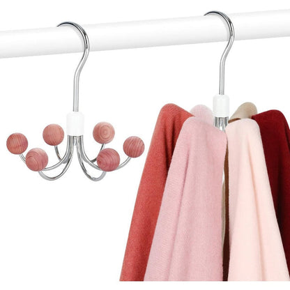 360° Draaibare Kleerhanger met 6 haken