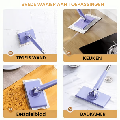 Automatische doekwisselmop