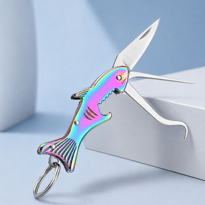 Haai 3-in-1 sleutelhanger-multitool