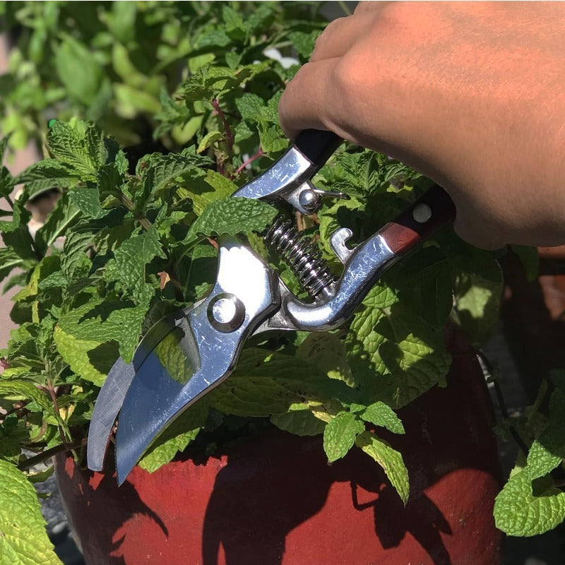 Handgesmede multifunctionele tuin- en keukenschaar
