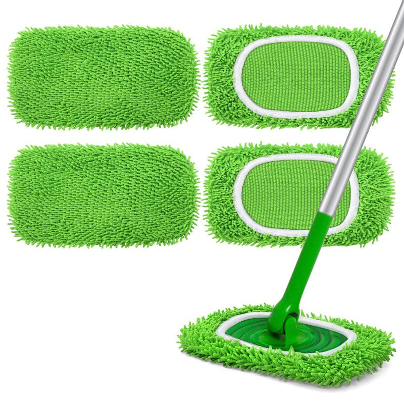 Wasbare microvezel-moppads (4 stuks)