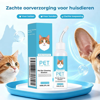Oorreinigingsdruppels voor Honden en Katten 60 ml