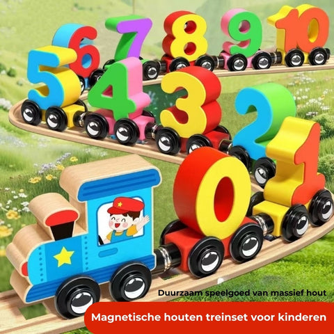 Magnetische Cijfertreinset