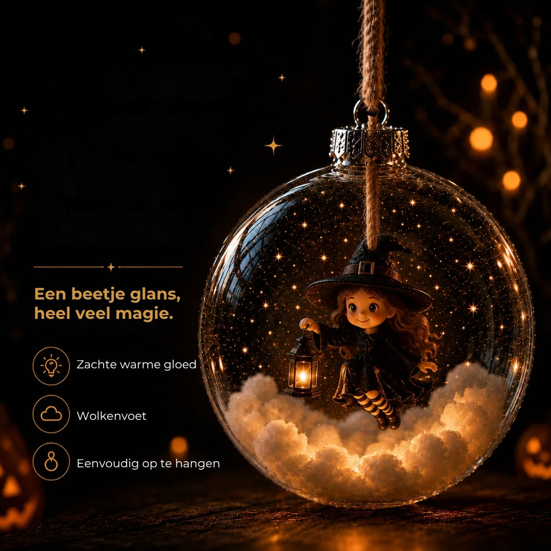 Halloween LED Miniatuurbal - Boomdecoratie