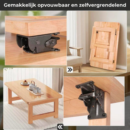 Zelfvergrendelende Vouwscharnieren voor Meubelondersteuning (set van 2)