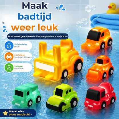 Watergeactiveerde LED Badspeeltjes - 6 Stuks