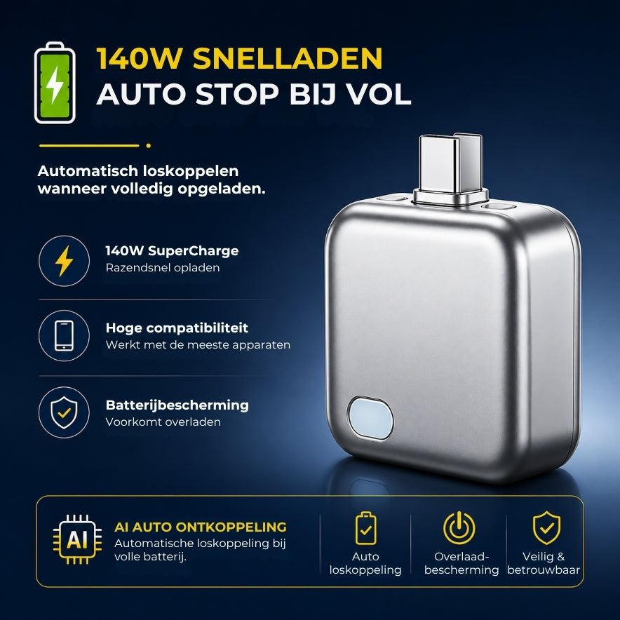 Automatische Uitschakeling Laadblok | Beveiliging tegen overladen