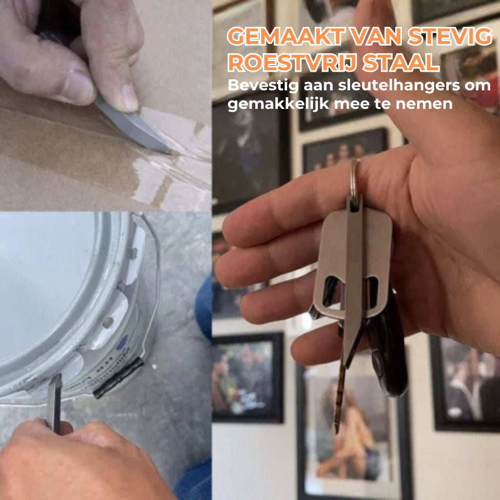 Zwaar uitgevoerde Multikit EDC-sleutelhanger