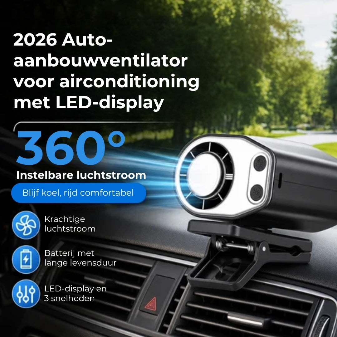 Snel Koelende Ventilator met Clip