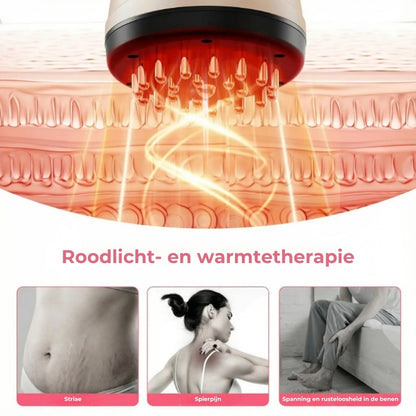 Anti-Cellulitis Massageapparaat met Roodlichttherapie