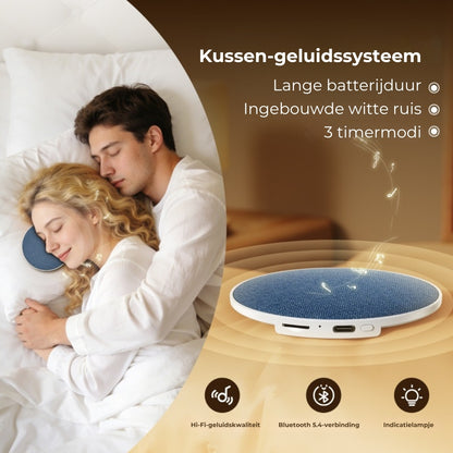 Beengeleide Kussenluidspreker voor in Bed