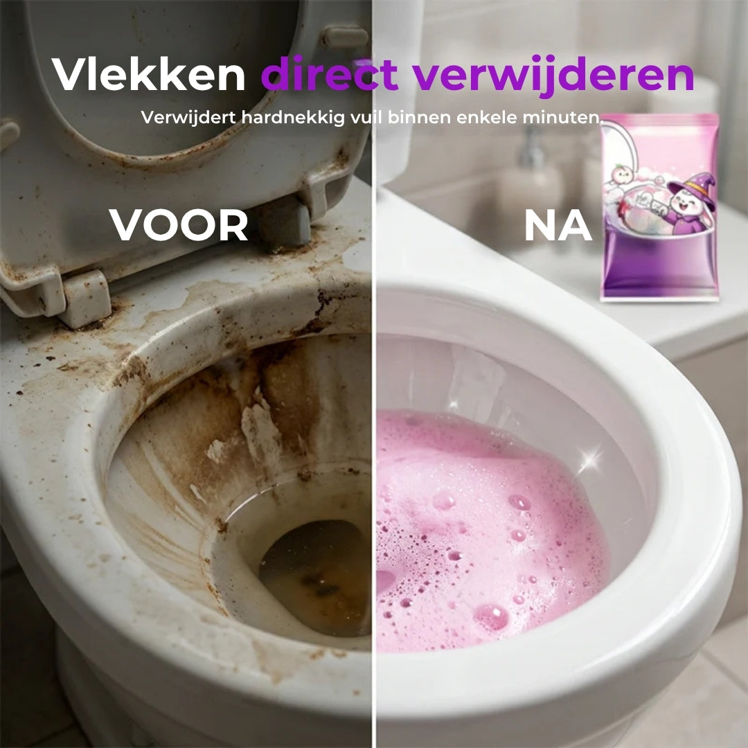 Schuimend Toiletreinigingspoeder