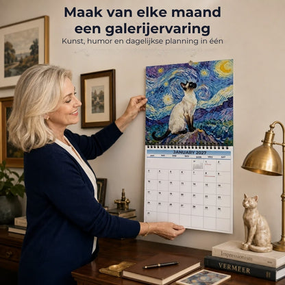 Katten Kunstkalender voor 2027