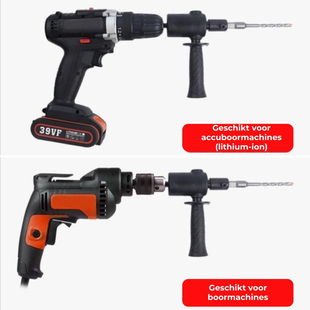 Omzetkit - Van boor naar drillhamer