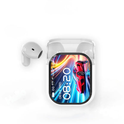 Bluetooth 5.3 Open-Ear Sportoordopjes met AI-vertaler en Touchscreen-Oplaadcase