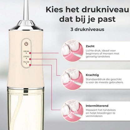 4-in-1 monddouche zonder snoer