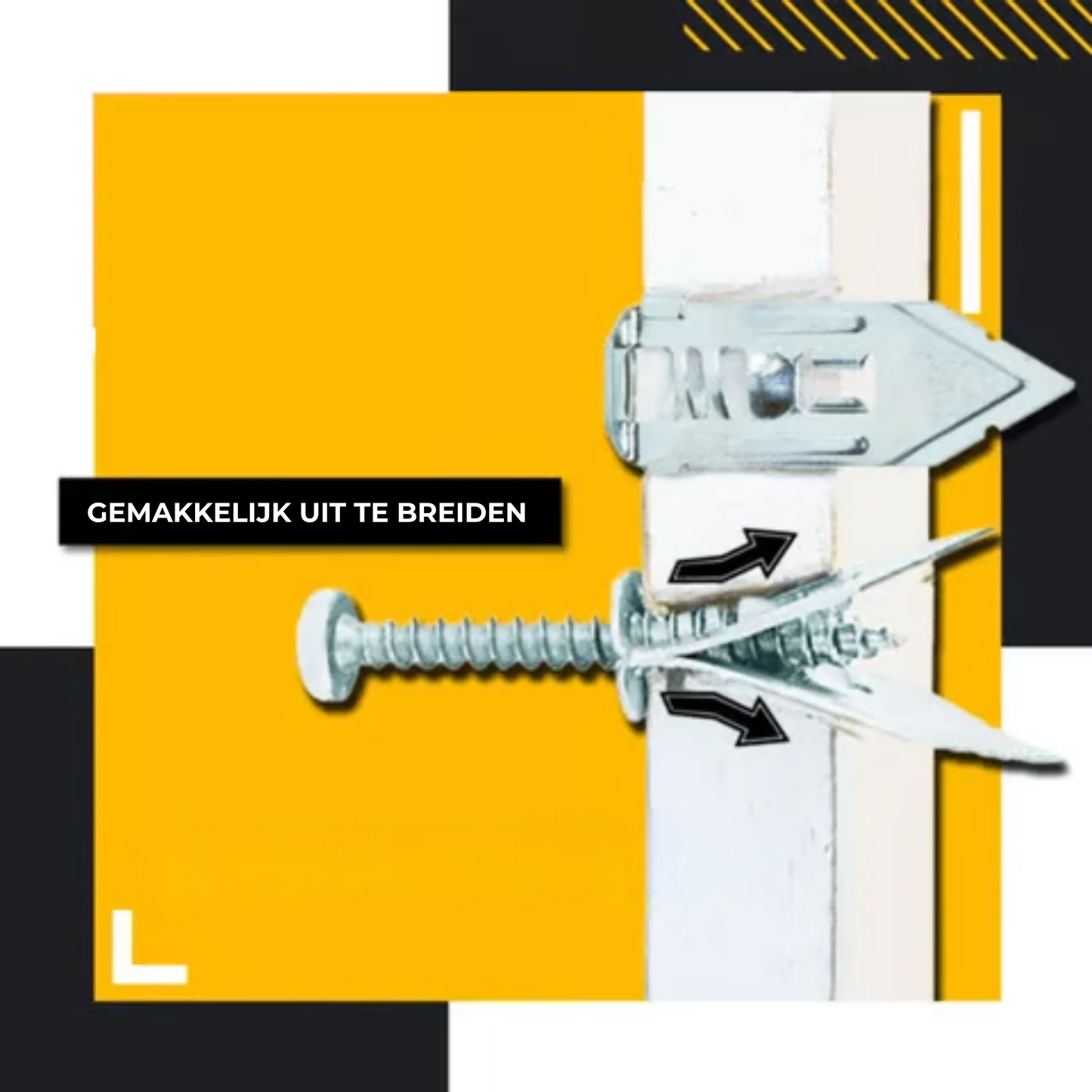 Zelfborende expansie-ankerschroeven (20st)