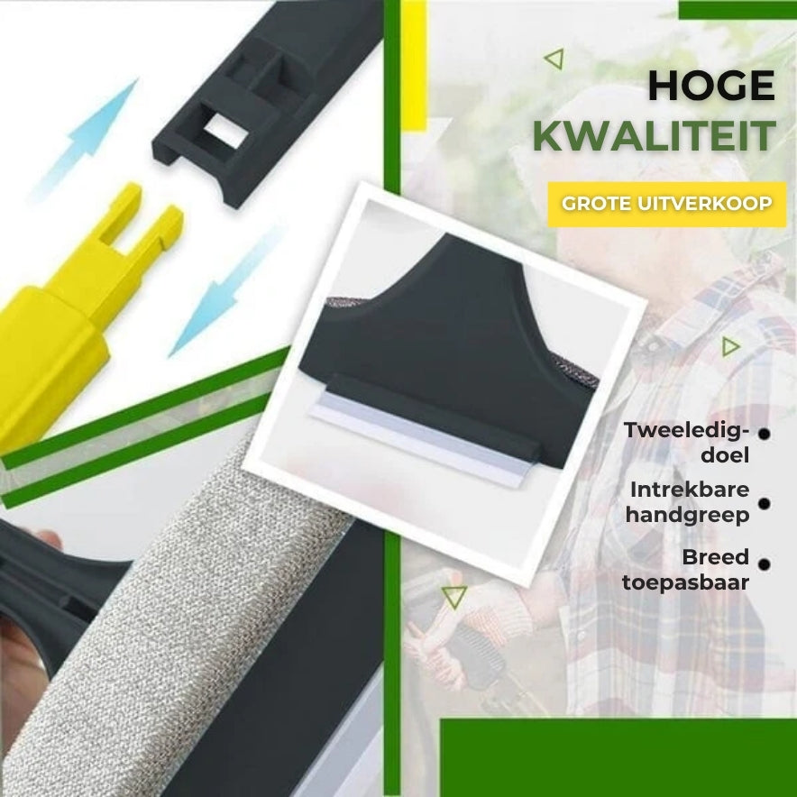 2-in-1 Multifunctionele Hor- en Raamborstel