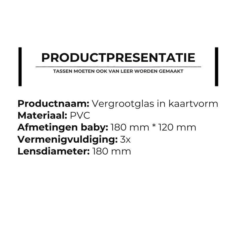 Vuurstarter Lens – Fresnel-lens in zakformaat voor outdoor survival en kamperen