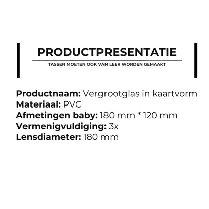 Vuurstarter Lens – Fresnel-lens in zakformaat voor outdoor survival en kamperen