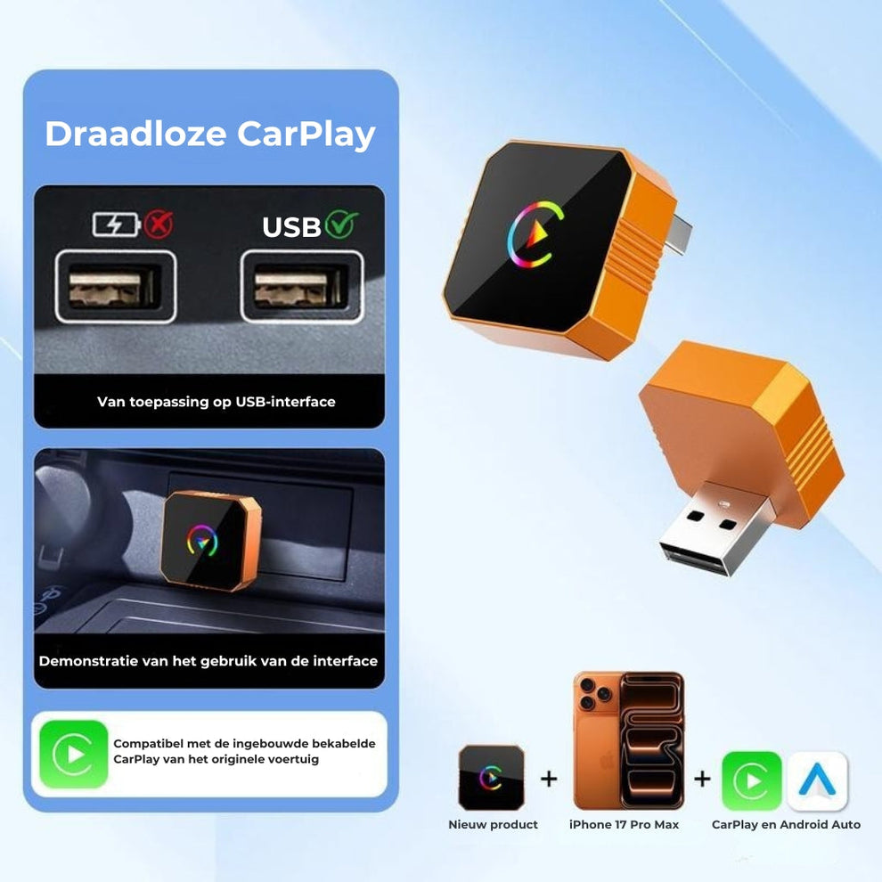 CarPlay Adapter V4 compact design