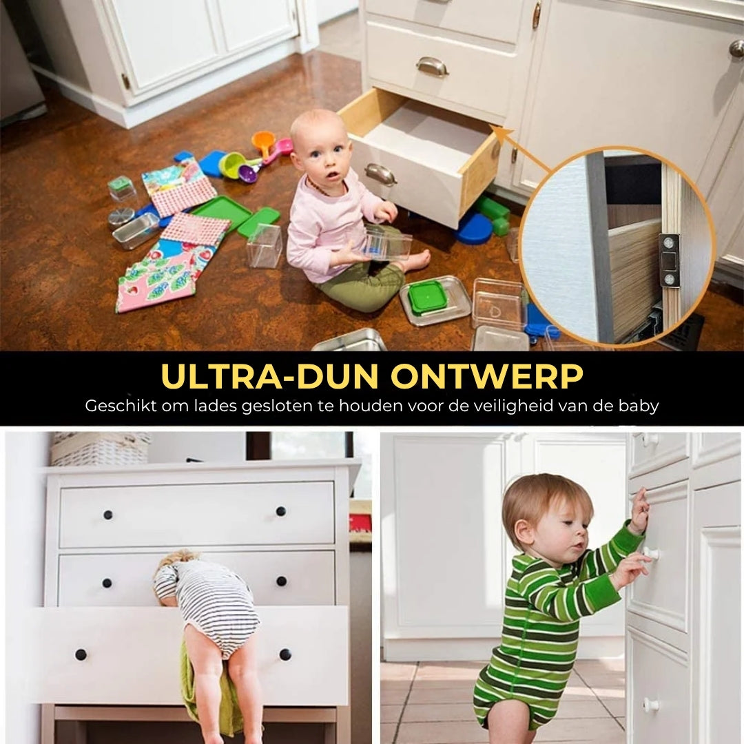 Kastdeuren easy-fix magneten
