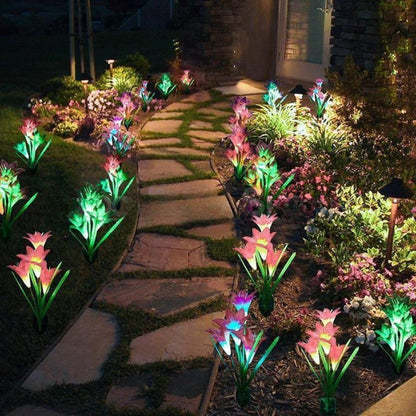 Zonne-energie LED Bloemenverlichting
