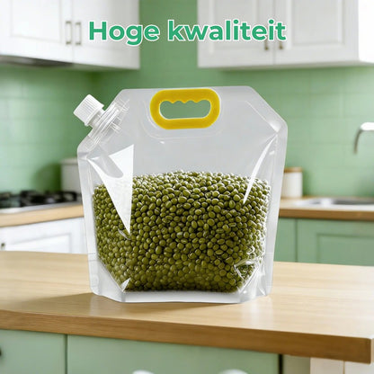 Herbruikbare Voedselbewaarzakken - 5 Liter - 3 Stuks