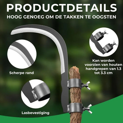 Handmatige grasmaaier zeiskop