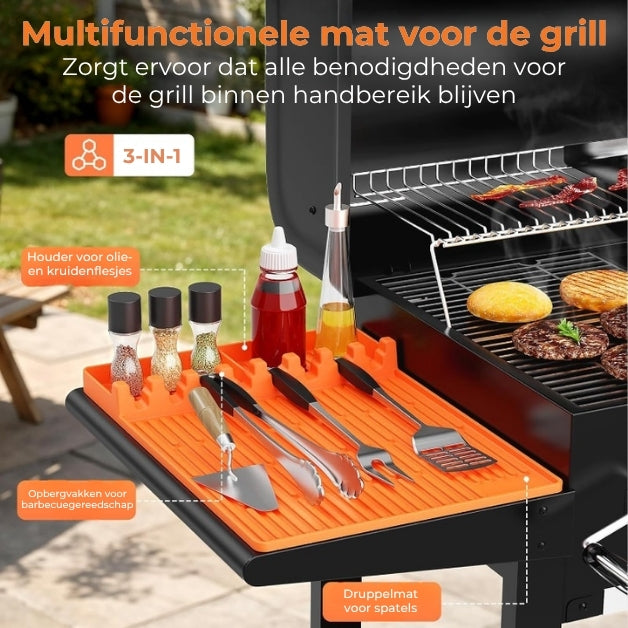 3-in-1 BBQ-Grillmat