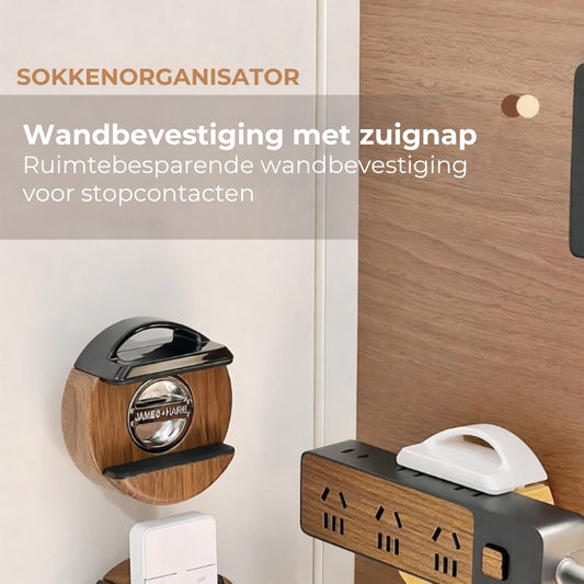 Verlengkabel Organizer met Zuignap
