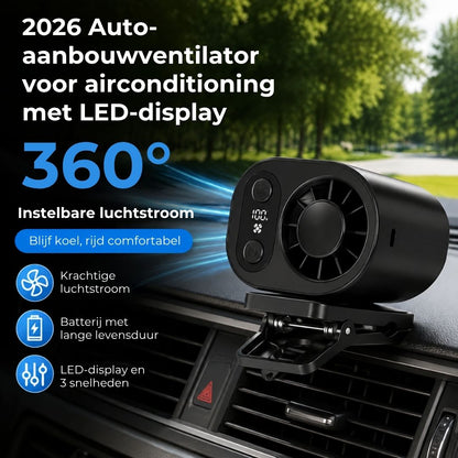 Snel Koelende Ventilator met Clip