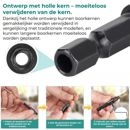 Set Precisie-Houtboren
